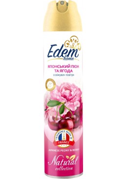 Освежитель воздуха Edem Home Natural Японский пион и ягода, 300 мл